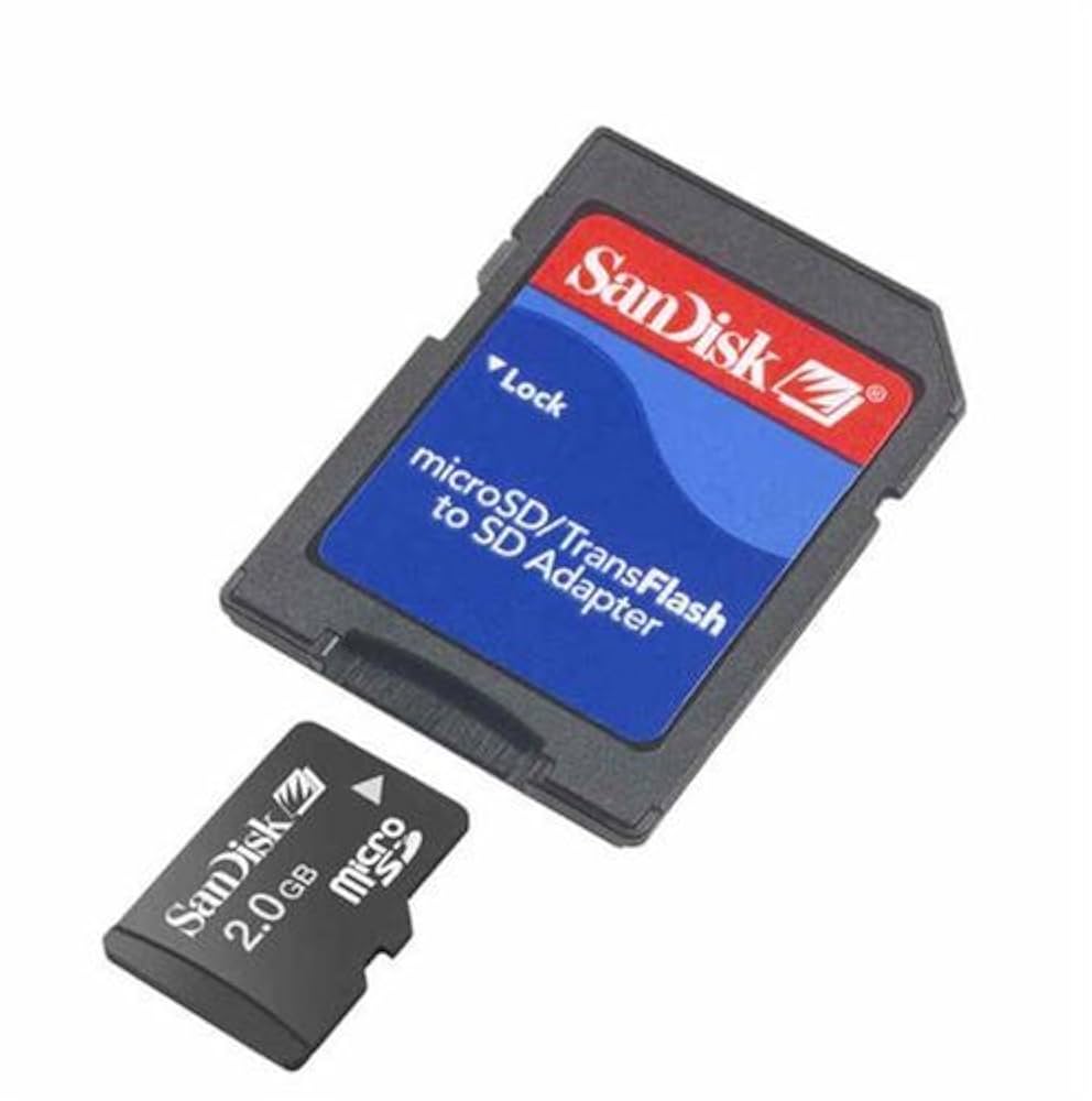 Amazon.co.jp: Sandisk 2GB MicroSD TransFlash Memory Card for